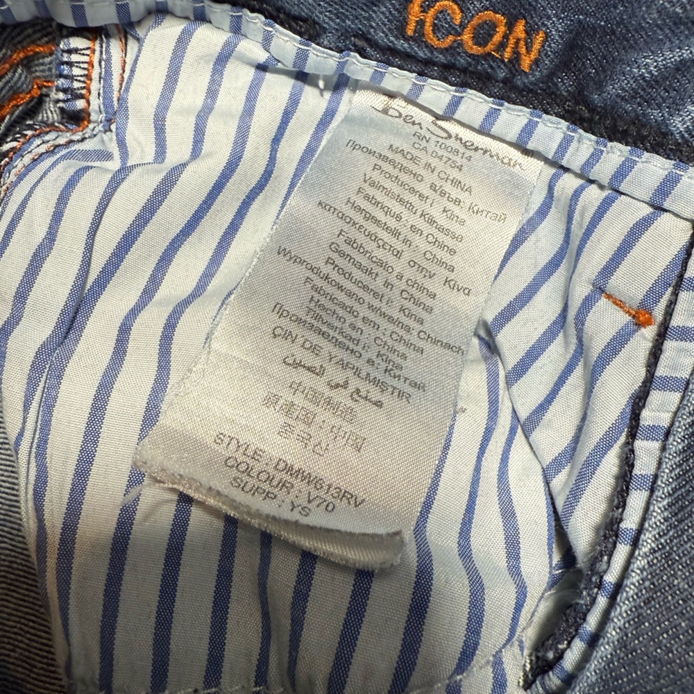 Ben Sherman Blue Straight Men Jeans - Picture 6 of 8